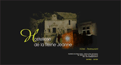 Desktop Screenshot of la-reinejeanne.com