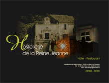 Tablet Screenshot of la-reinejeanne.com